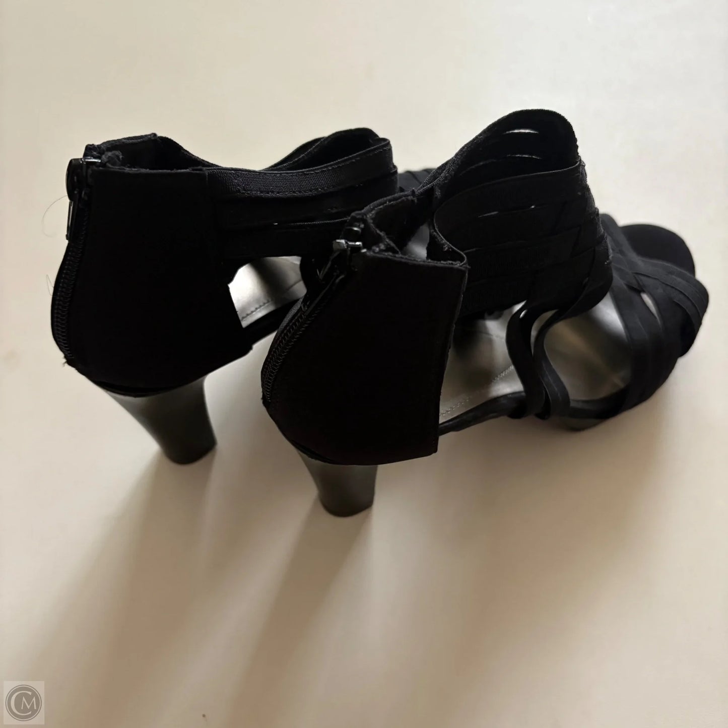 Shoes Heels Block By Impeccable Pig In Black, Size: 10