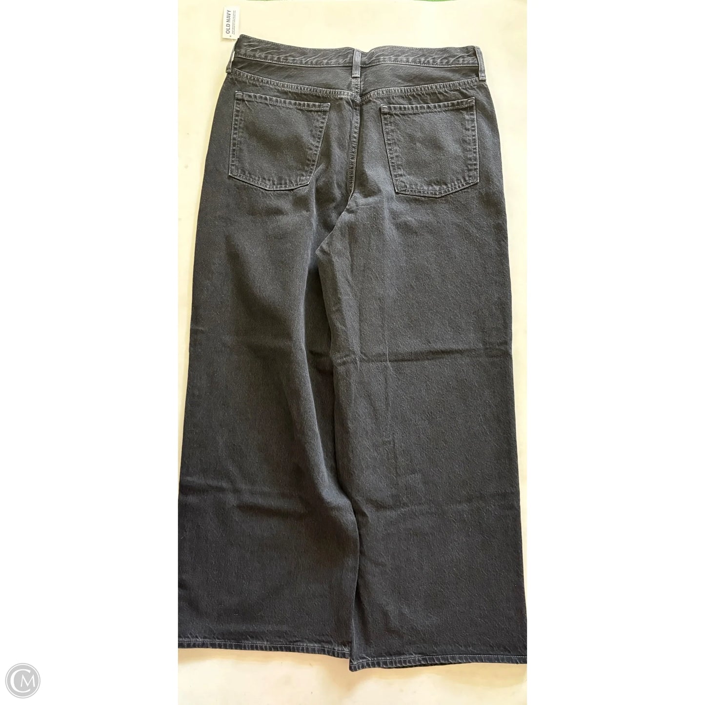 Jeans Wide Leg By Old Navy In Black, Size: 12