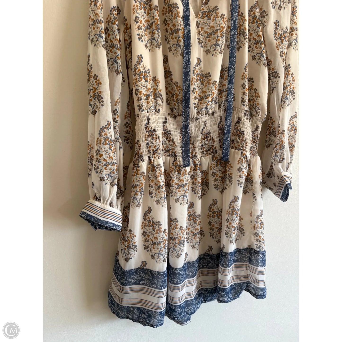 Dress Casual Midi By Lucky Brand In Floral Print, Size: S