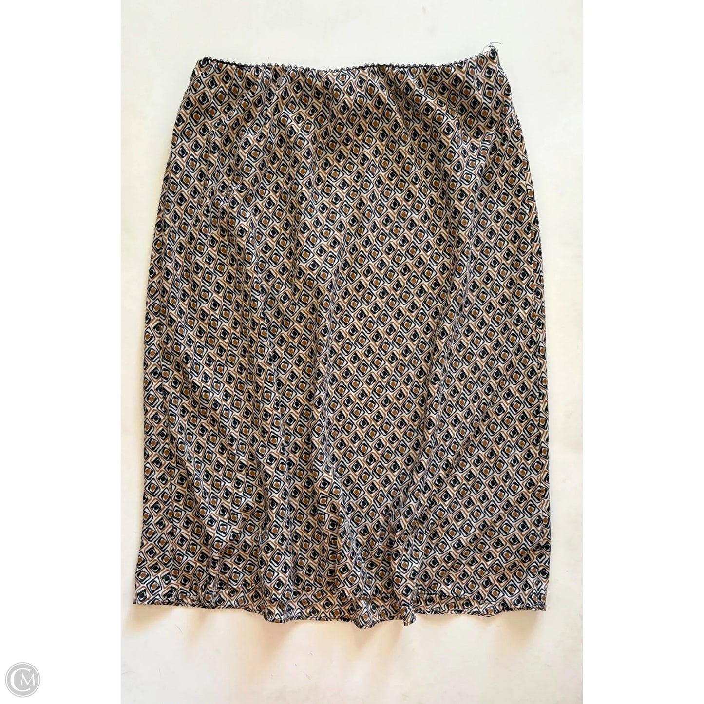 Skirt Maxi By Max Studio In Brown & Tan, Size: Xl