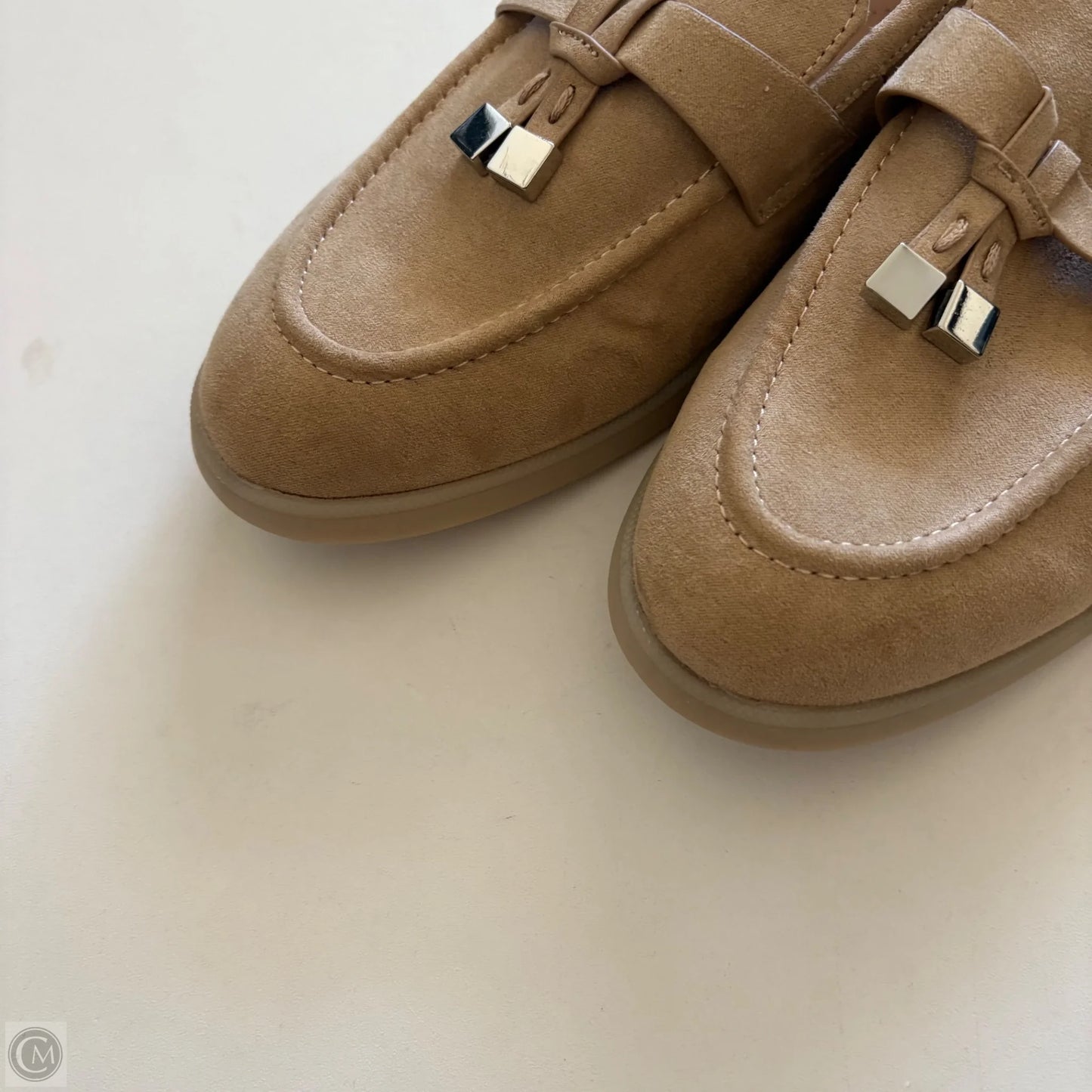 Shoes Flats By Time And Tru In Brown, Size: 8