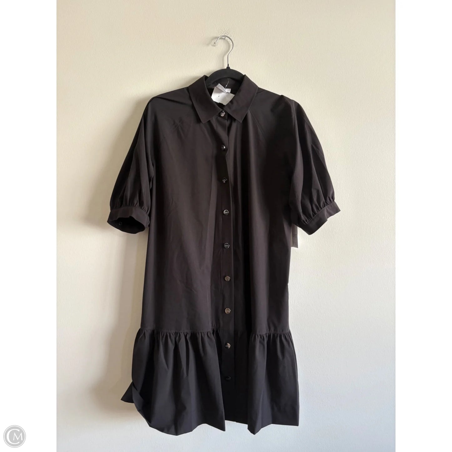 Dress Casual Midi By Dkny In Black, Size: 4