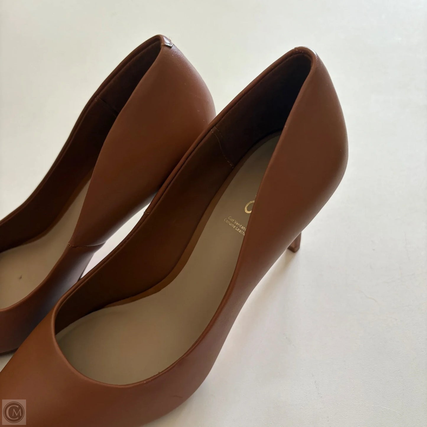 Shoes Heels Kitten By Aldo In Brown, Size: 9