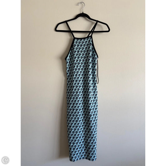 Dress Casual Midi By Zara In Blue, Size: Xs