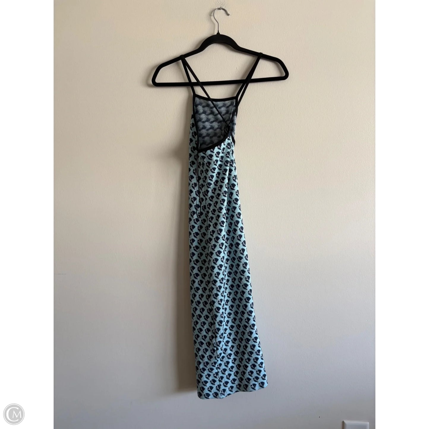 Dress Casual Midi By Zara In Blue, Size: Xs