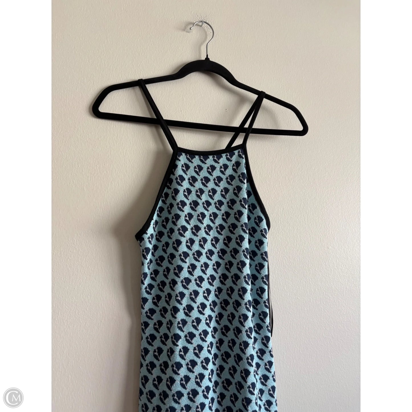Dress Casual Midi By Zara In Blue, Size: Xs