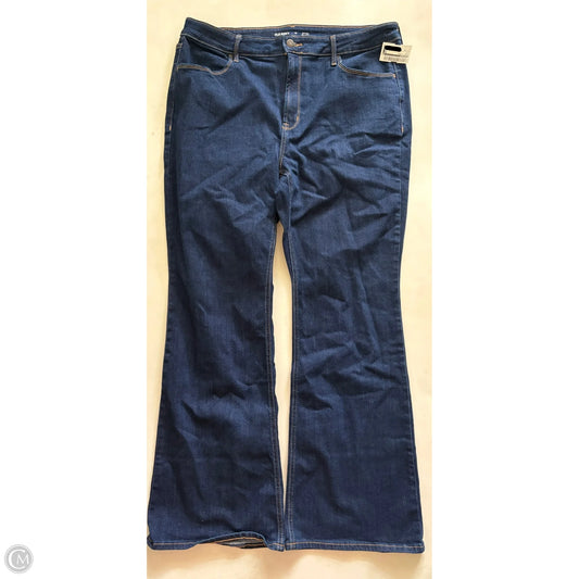Jeans Flared By Old Navy In Blue, Size: 16
