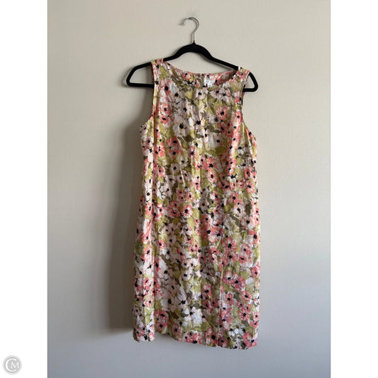 Dress Work By J. Jill In Floral Print, Size: M