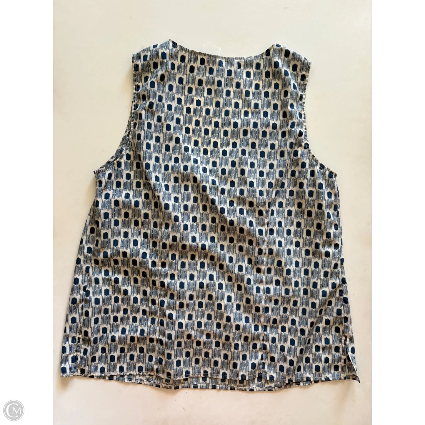 Tank Top By Ellen Tracy In Blue, Size: M