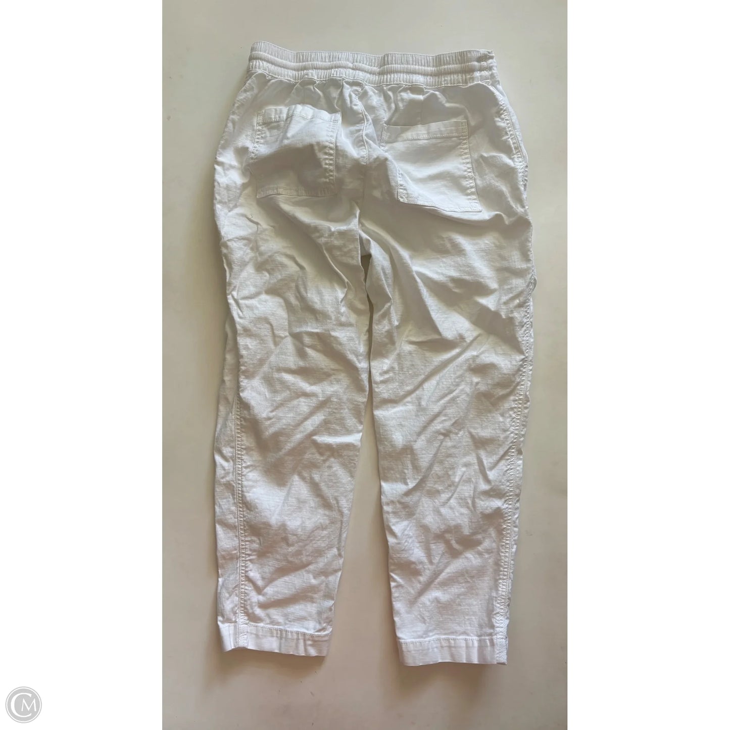 Pants Linen By Loft In White, Size: 6