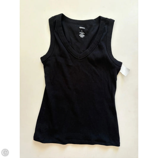 Tank Top By Sonoma In Black, Size: L