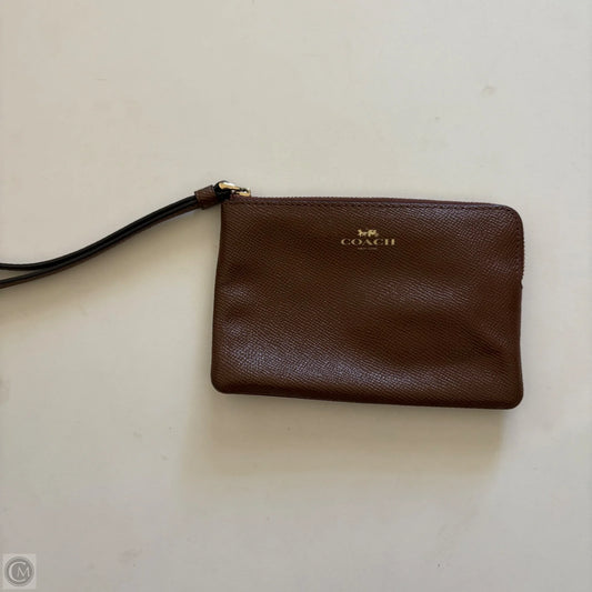 Wristlet Designer By Coach, Size: Medium