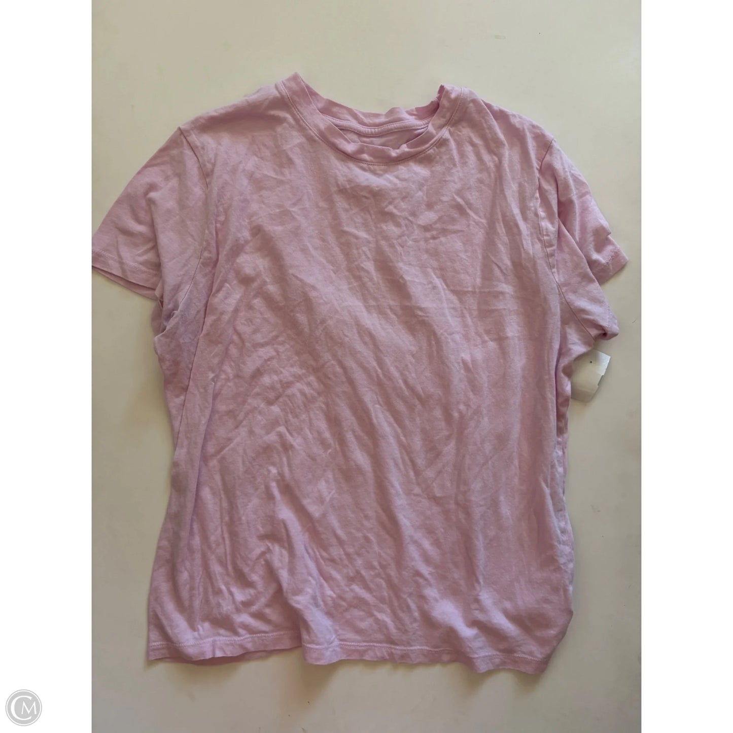 Top Short Sleeve By A New Day In Pink, Size: Xl