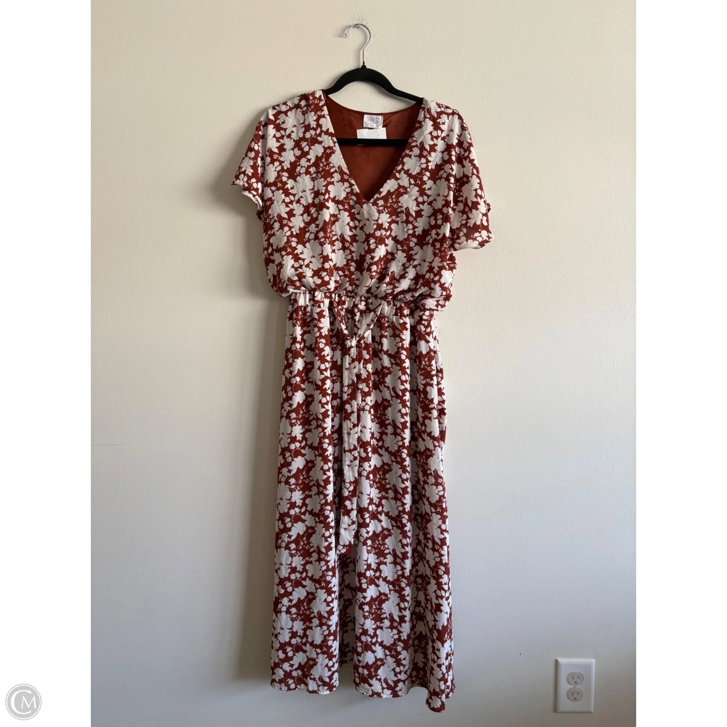 Dress Casual Maxi By Sienna Sky In Brown, Size: L