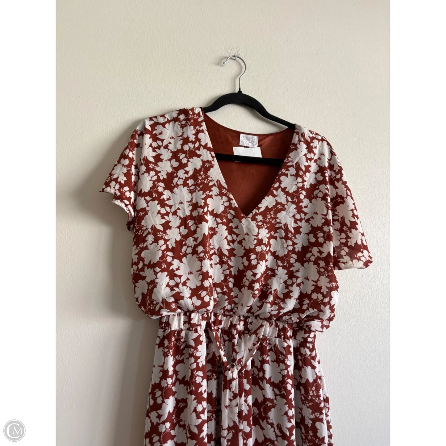 Dress Casual Maxi By Sienna Sky In Brown, Size: L