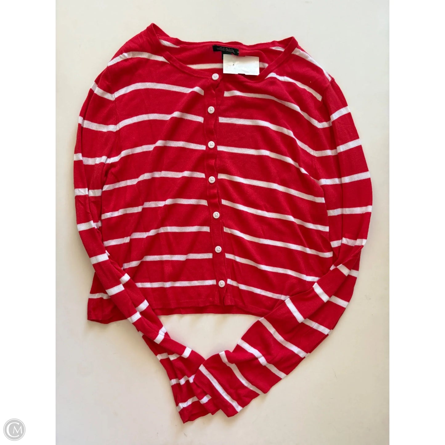 Sweater By Wild Fable In Striped Pattern, Size: L
