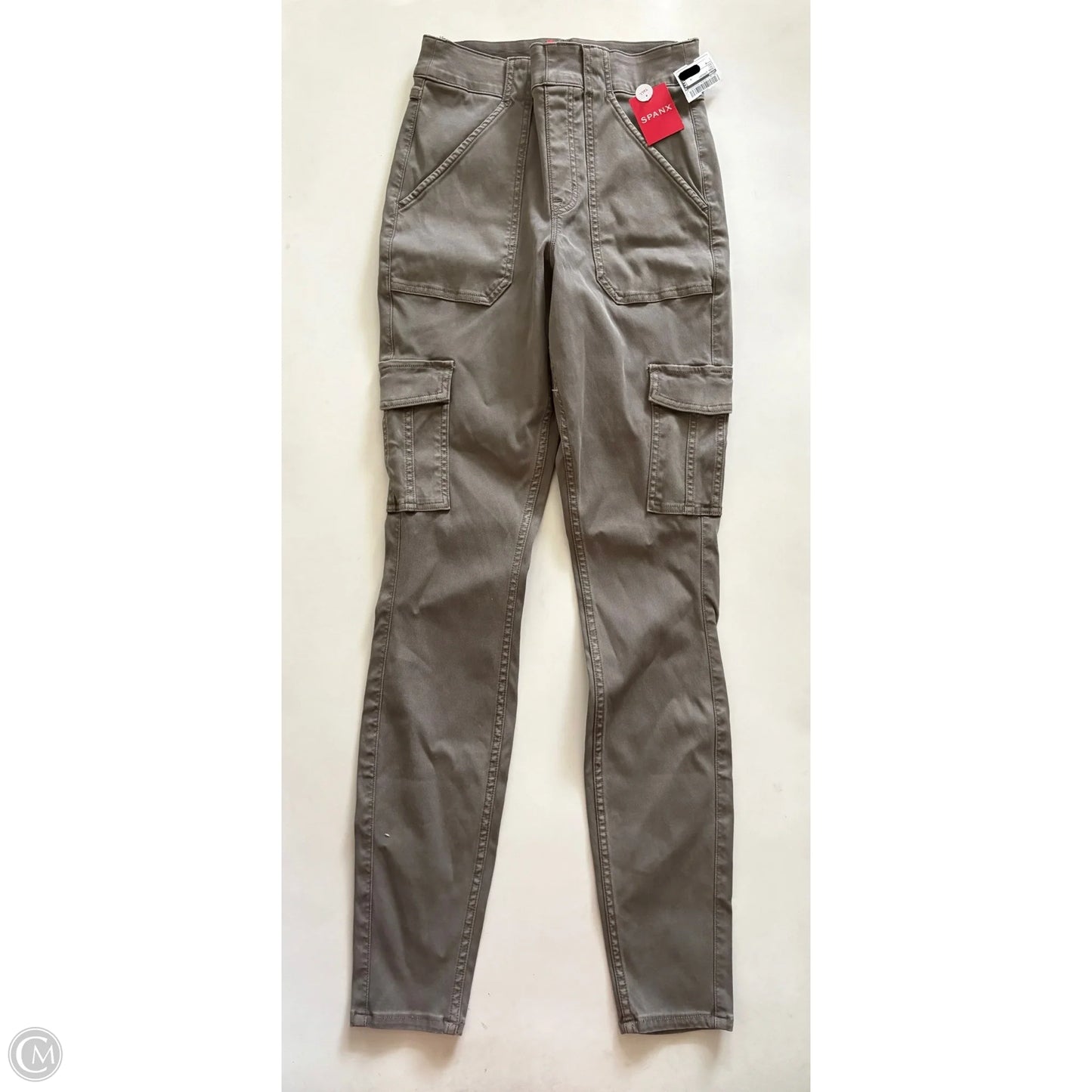 Jeans Straight By Spanx In Grey, Size: M