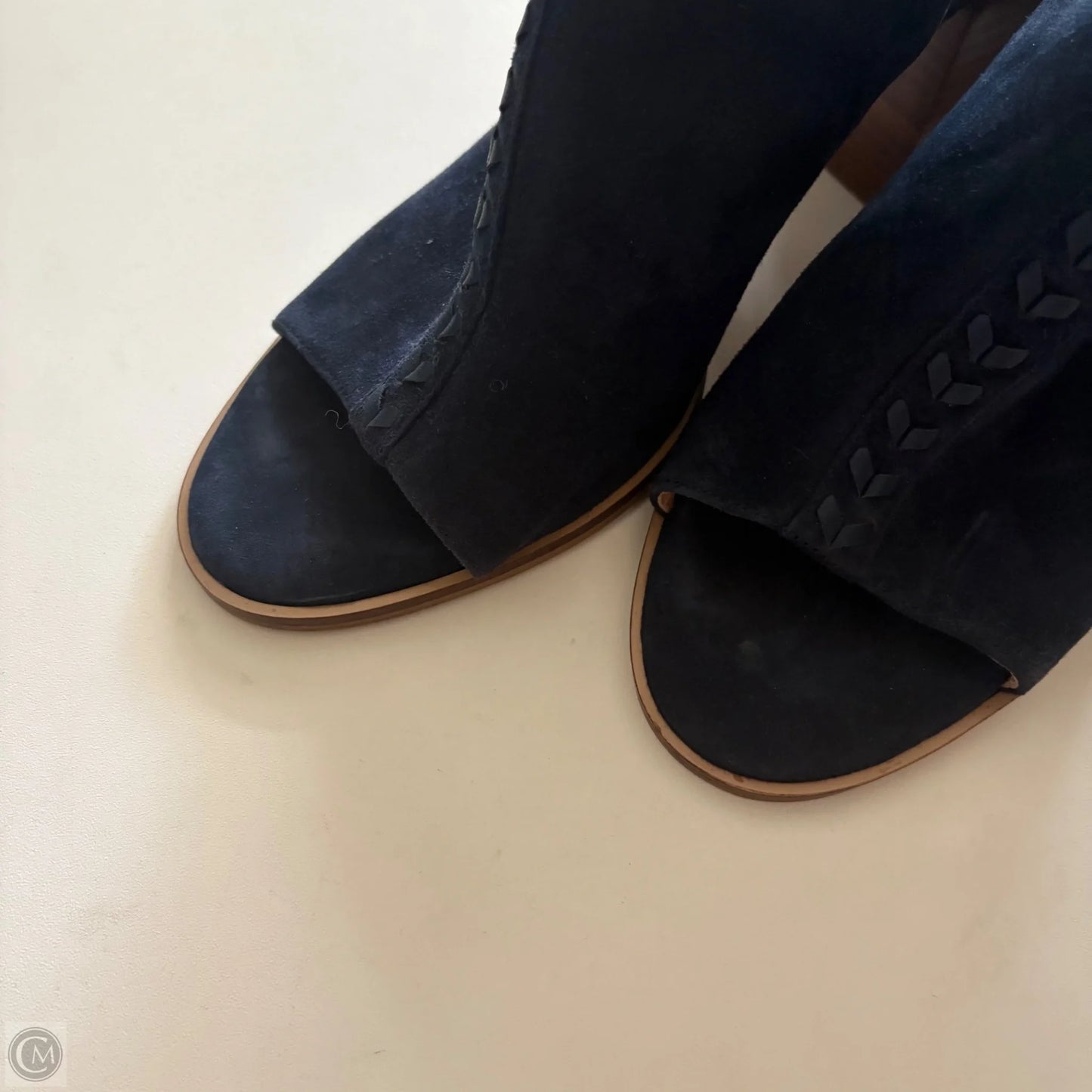 Shoes Heels Block By Jack Rogers In Navy, Size: 9
