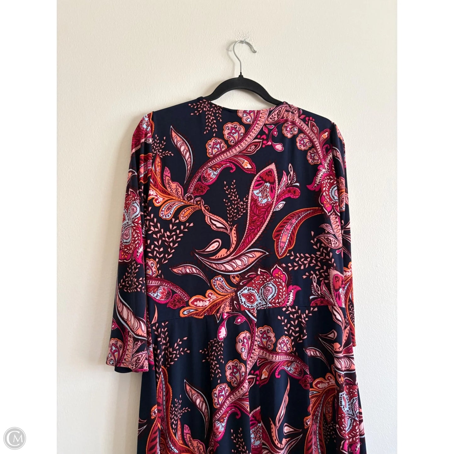 Dress Casual Maxi By Maggy London In Floral Print, Size: 14