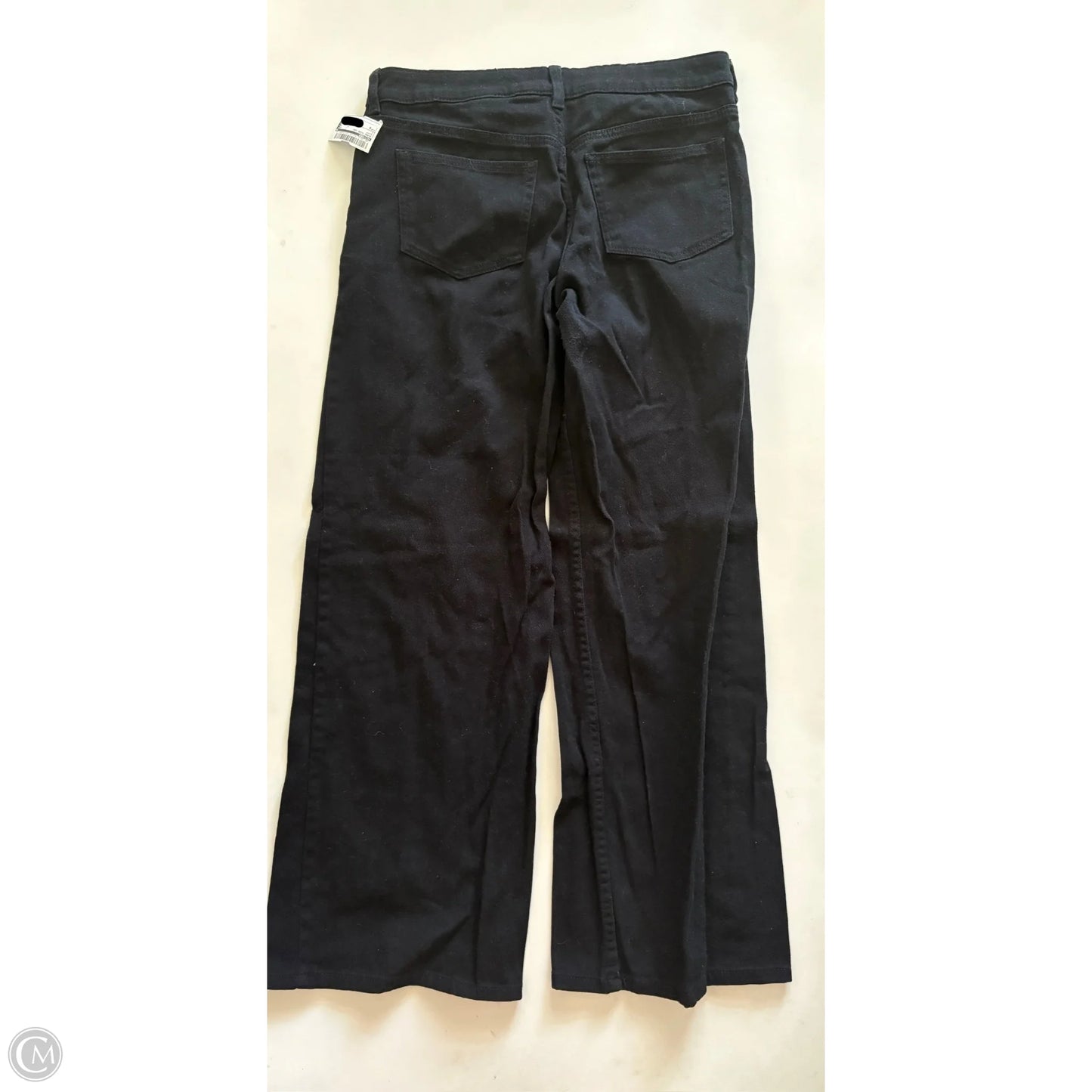 Jeans Wide Leg By Divided In Black, Size: 6