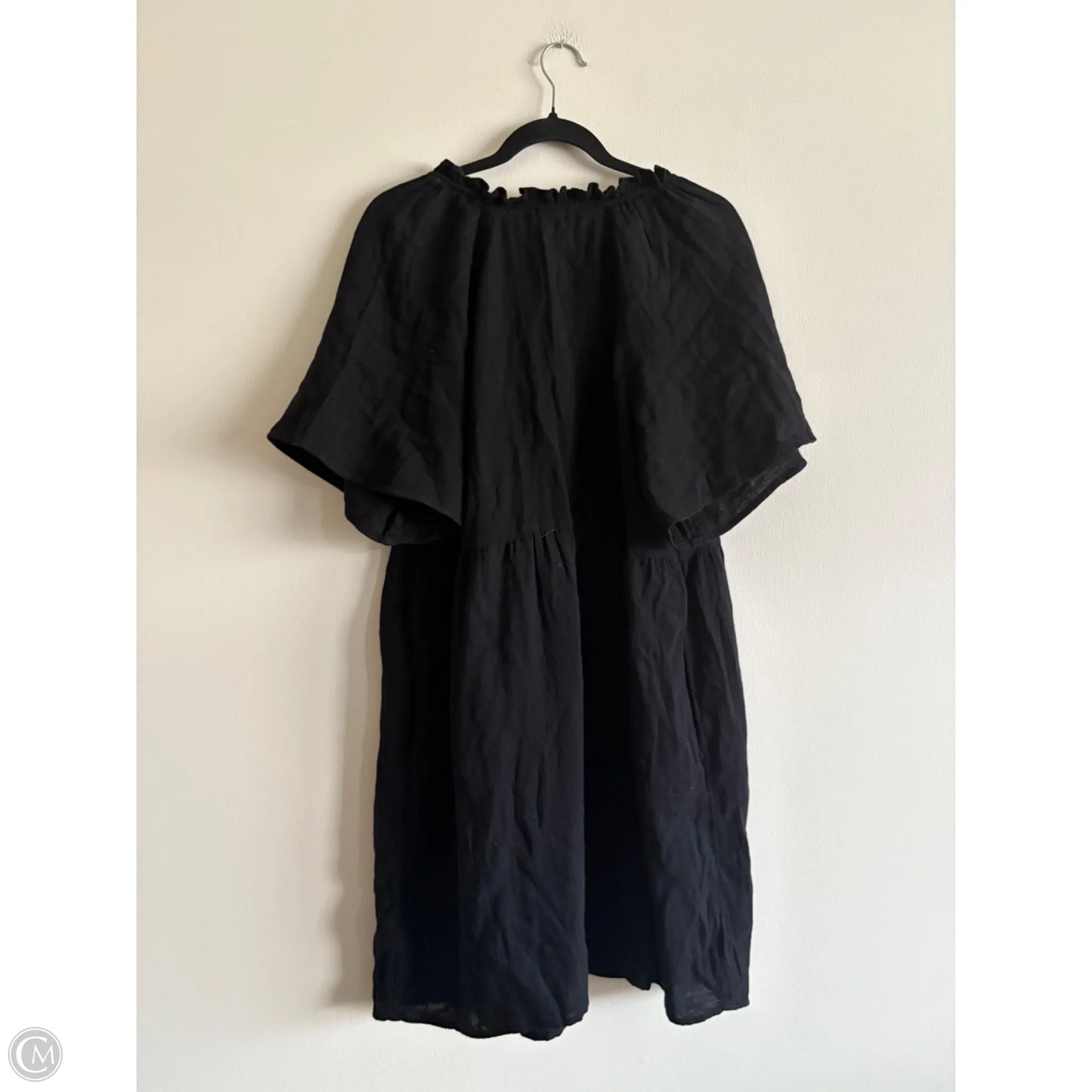 Dress Casual Midi By Old Navy In Black, Size: Xl