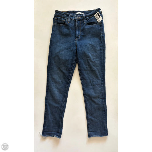 Jeans Skinny By Levis In Blue, Size: 6