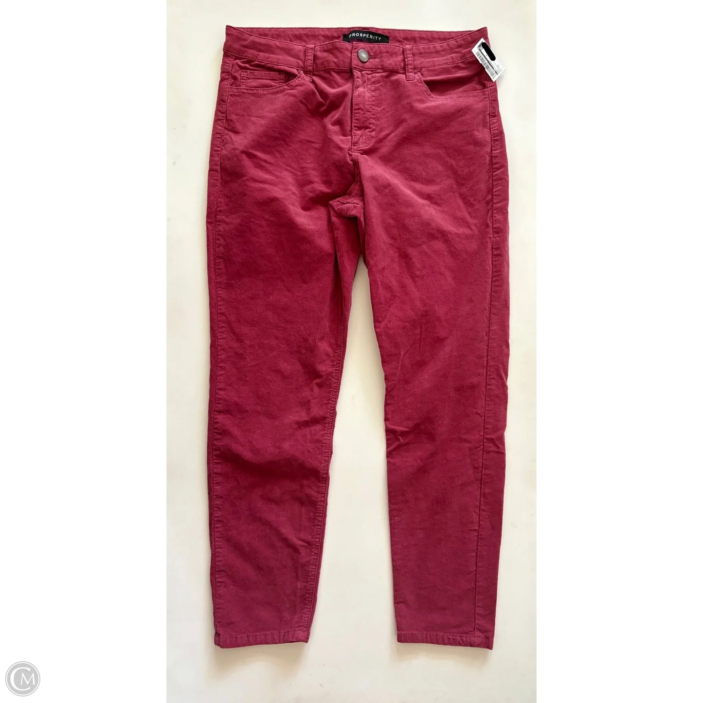 Pants Corduroy By Prosperity In Red, Size: 14