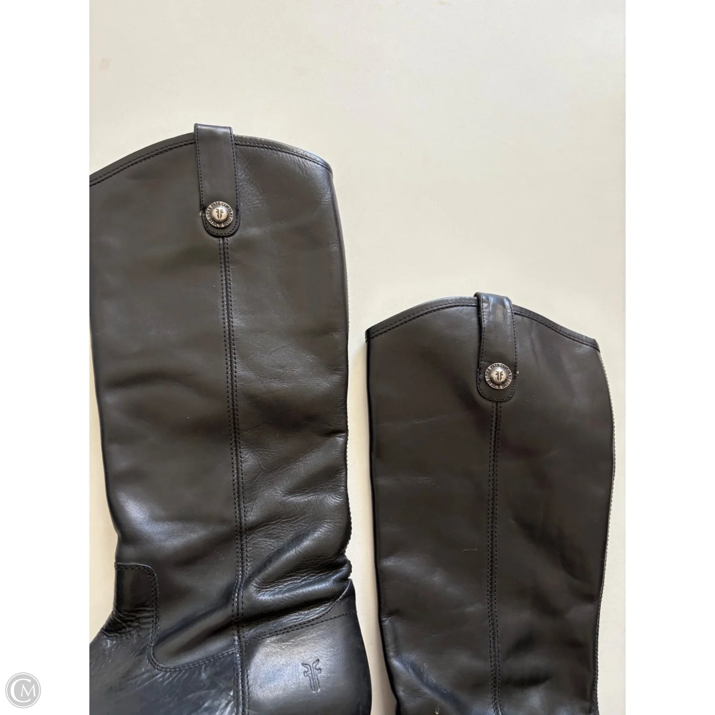 Boots Designer By Frye In Black, Size: 6