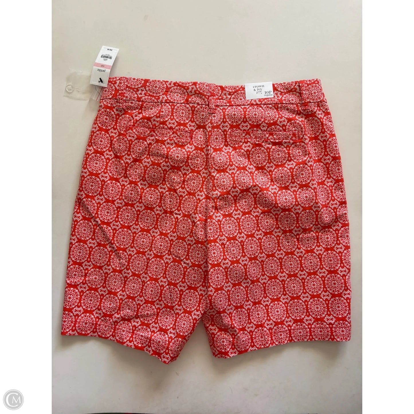 Shorts By Crown And Ivy In Orange, Size: 10p