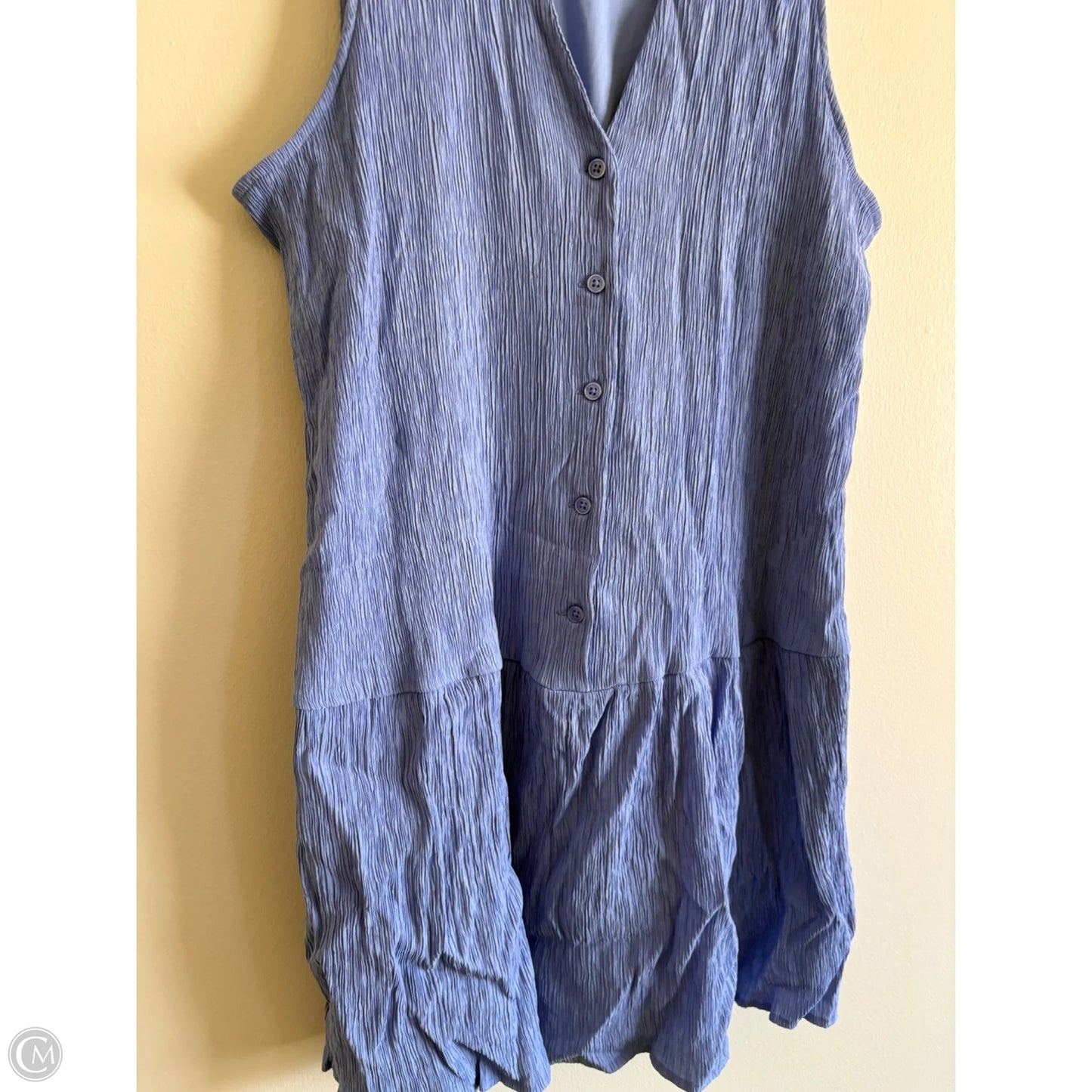 Dress Casual Midi By Nine West Apparel In Purple, Size: L