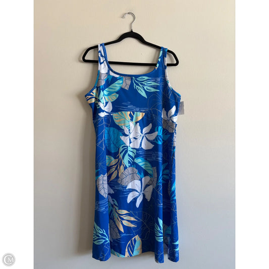 Athletic Dress By Columbia In Blue, Size: Xl