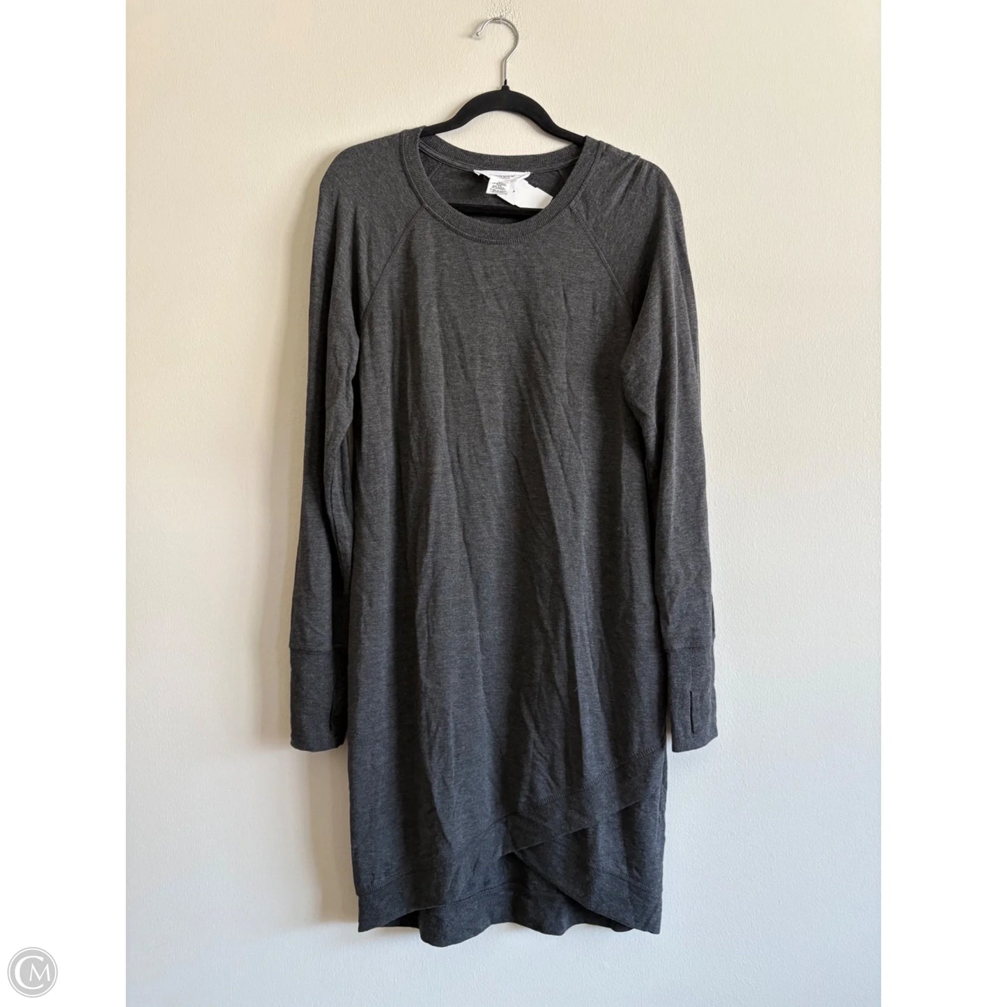Dress Casual Midi By Workshop In Grey, Size: M