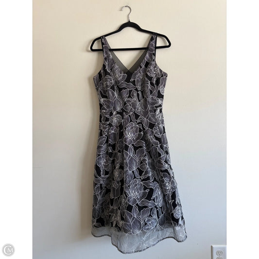 Dress Party Midi By White House Black Market In Black, Size: 8
