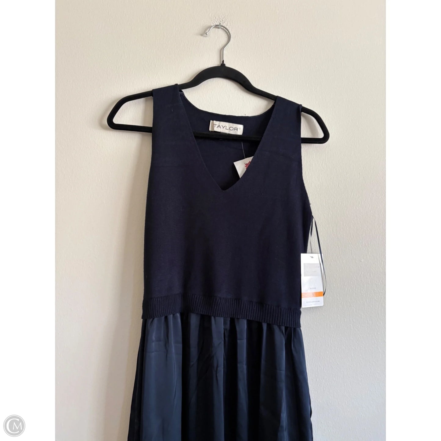 Dress Casual Maxi By Taylor In Navy, Size: S