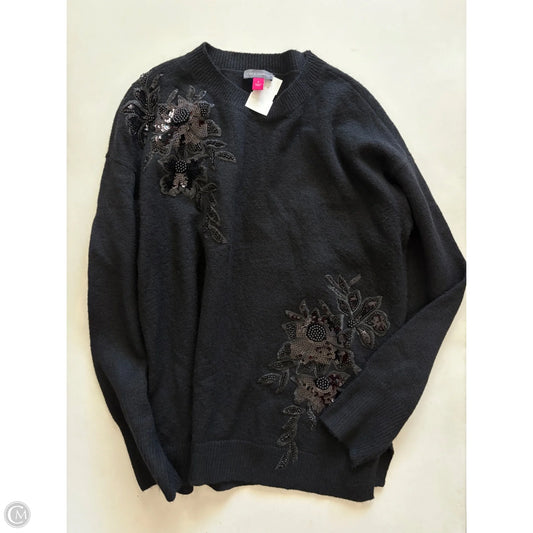 Sweater By Vince Camuto In Black, Size: S