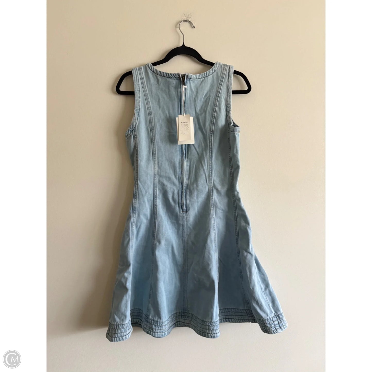 Dress Casual Midi By Free Assembly In Blue, Size: S