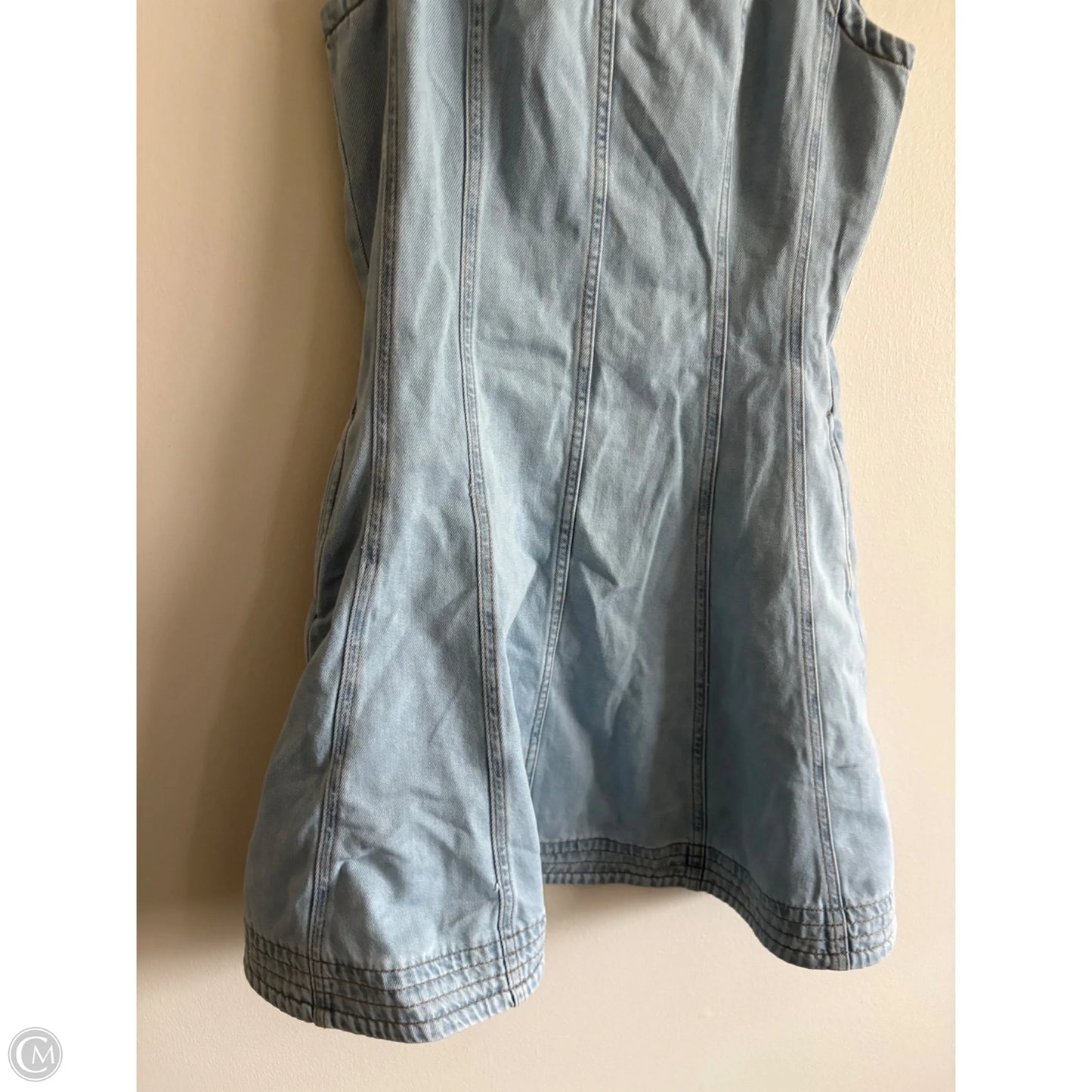 Dress Casual Midi By Free Assembly In Blue, Size: S