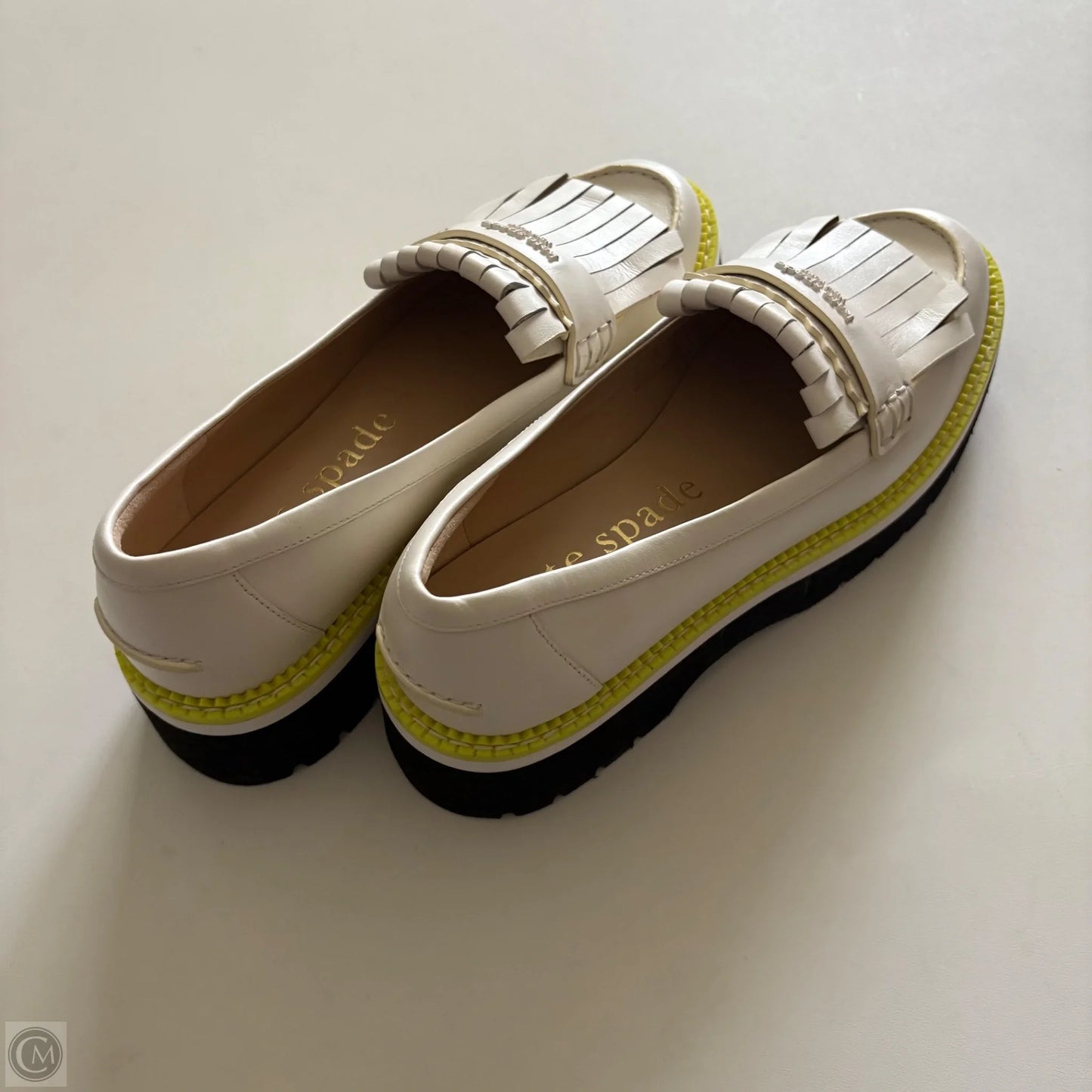 Shoes Designer By Kate Spade In Cream, Size: 8