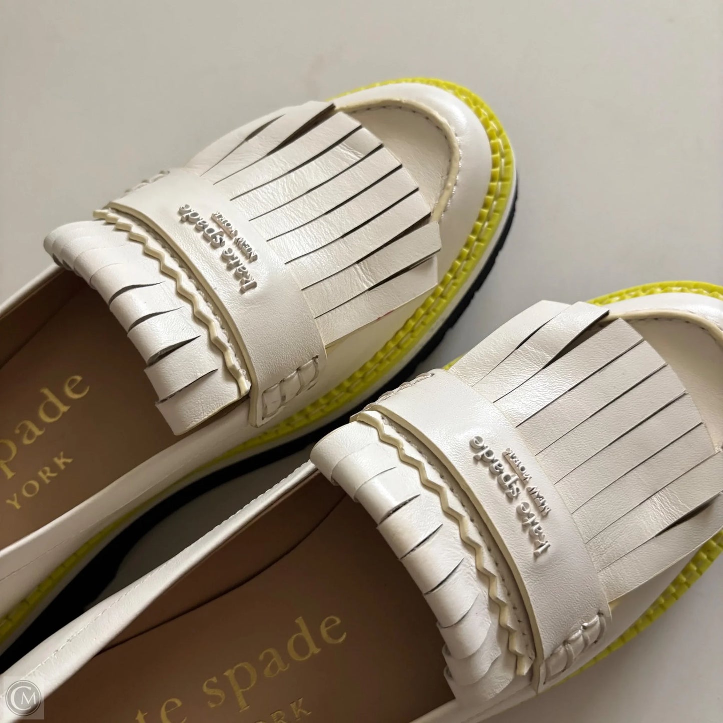 Shoes Designer By Kate Spade In Cream, Size: 8