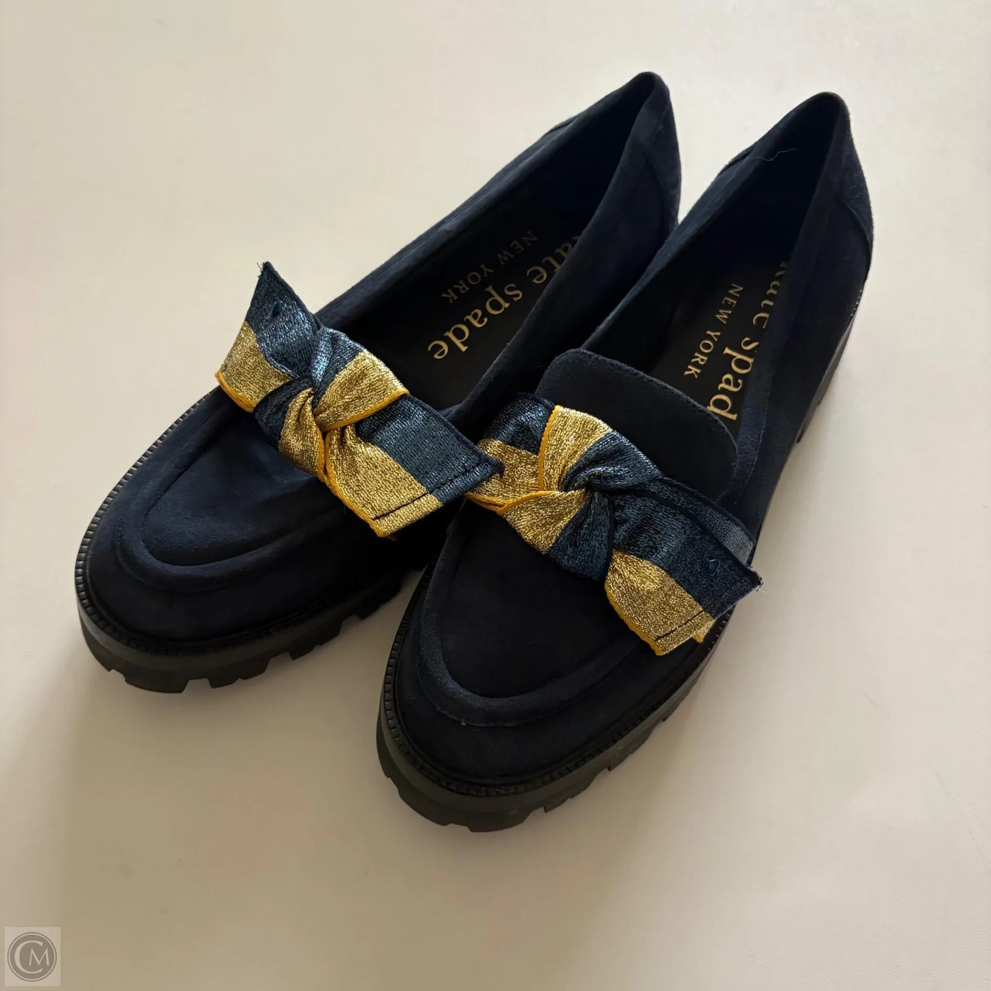 Shoes Designer By Kate Spade In Blue, Size: 8