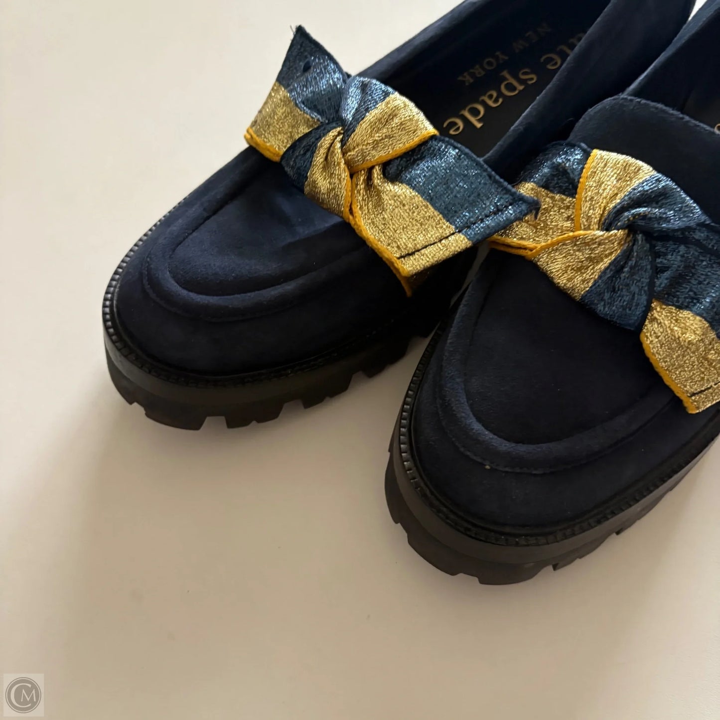 Shoes Designer By Kate Spade In Blue, Size: 8