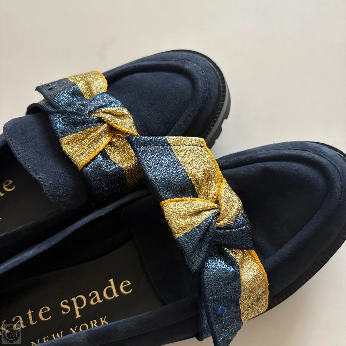 Shoes Designer By Kate Spade In Blue, Size: 8