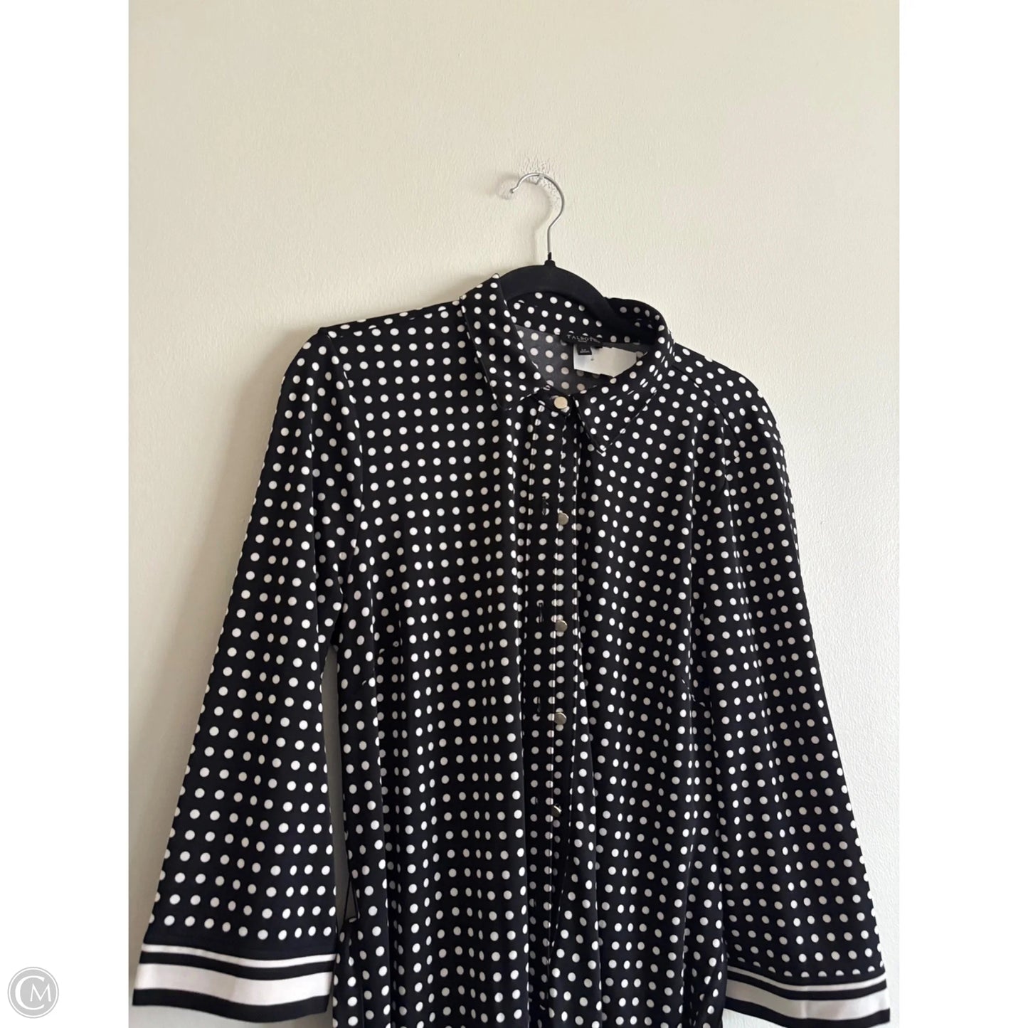 Dress Work By Talbots In Polkadot Pattern, Size: Lp