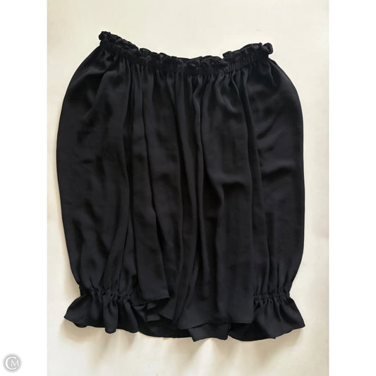 Blouse Long Sleeve By Talbots In Black, Size: S