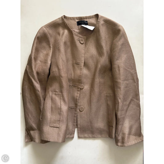 Blazer By Talbots In Gold, Size: 12p