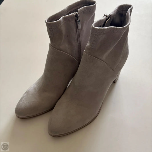 Boots Ankle Heels By Marc Fisher In Grey, Size: 8.5