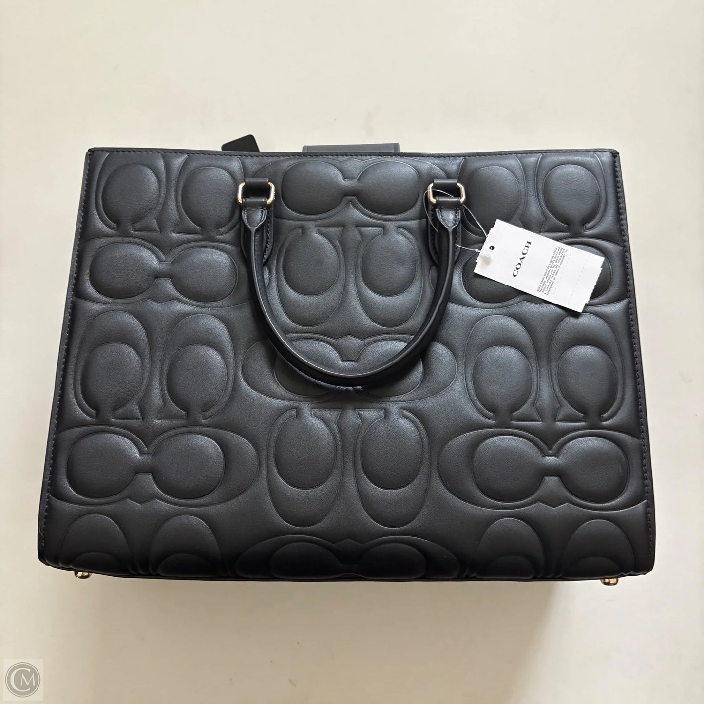Handbag Designer By Coach, Size: Large