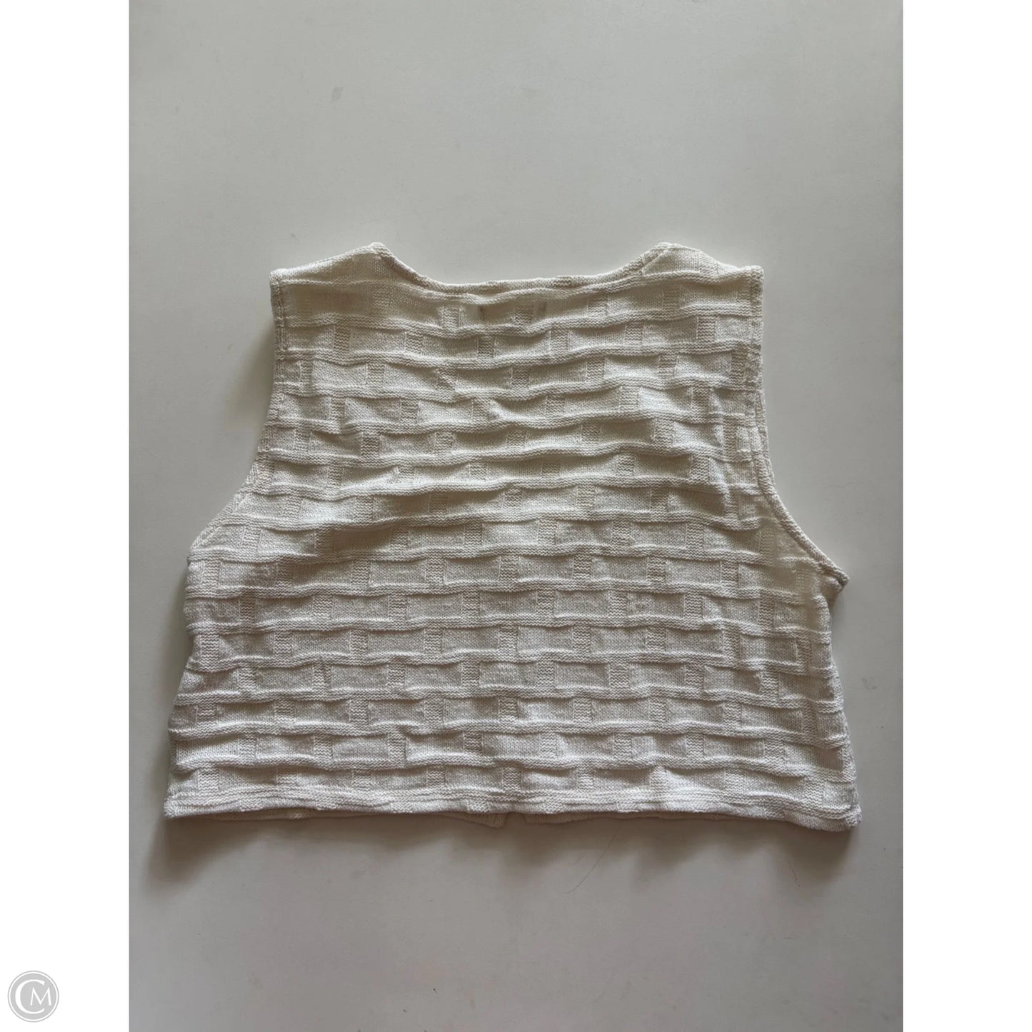 Vest Sweater By Madewell In Cream, Size: M