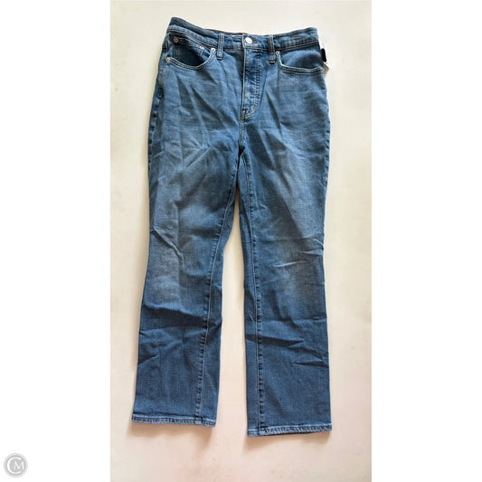 Jeans Straight By Madewell In Blue, Size: 4