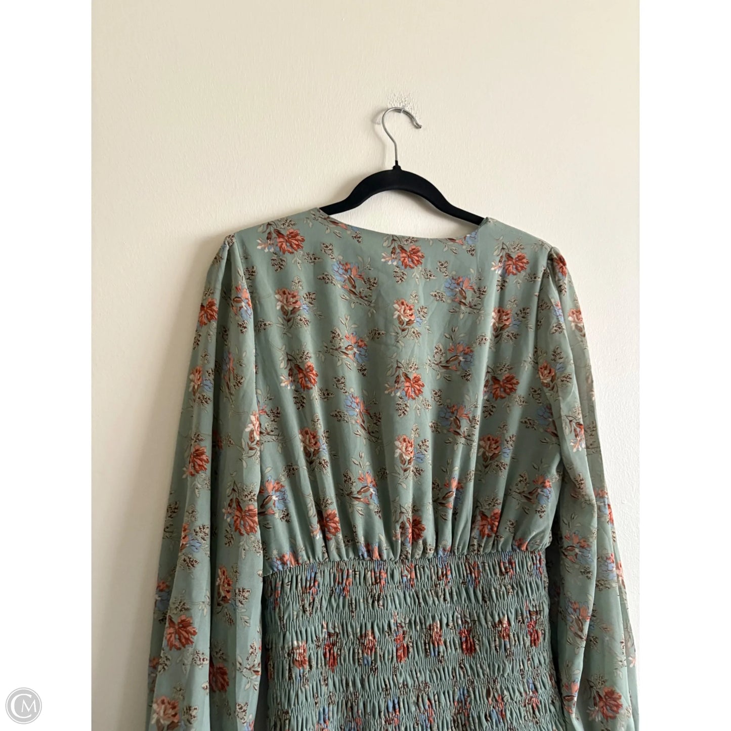 Dress Casual Midi By She + Sky In Green, Size: M